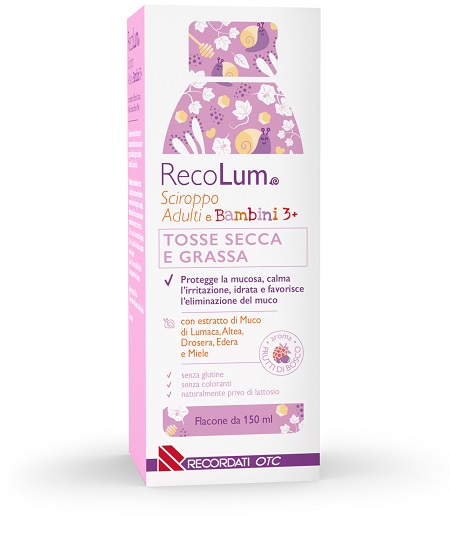 RECOLUM SCIROPPO TOSSE ADULTI-BAMBINI 150 ML - farmascienza.it