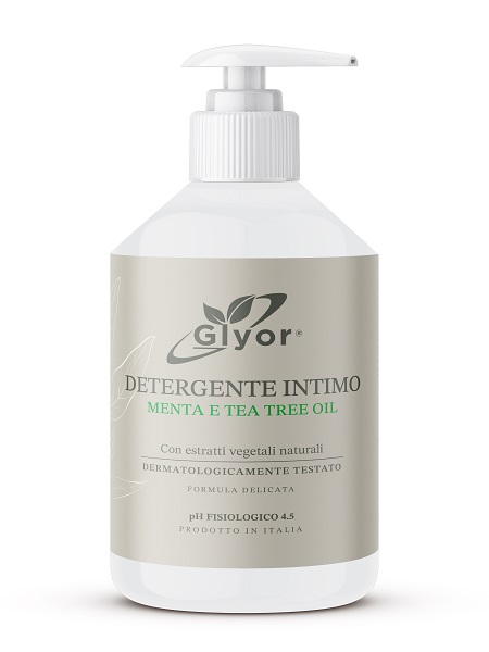 GLYOR DETERGENTE INTIMO MENTA E TEA TREE OIL 500 ML - farmascienza.it
