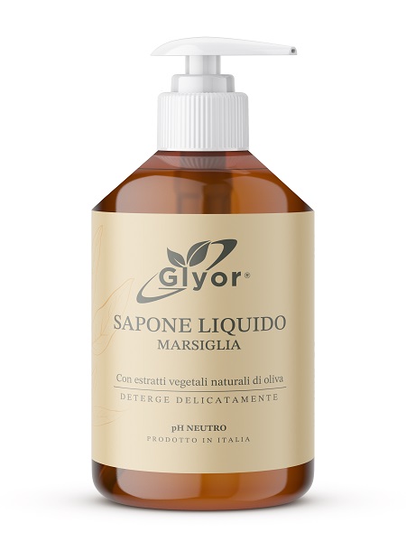 GLYOR SAPONE MANI VISO MARSIGLIA 500 ML - farmascienza.it