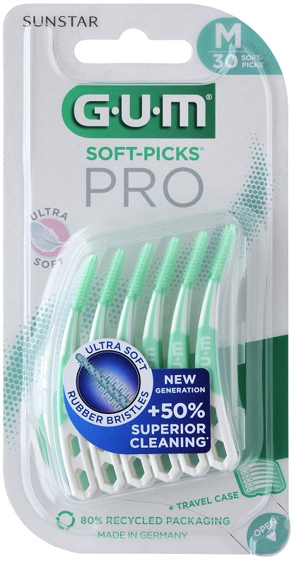 GUM SOFT PICK PRO MEDIUM 30 PEZZI - farmascienza.it
