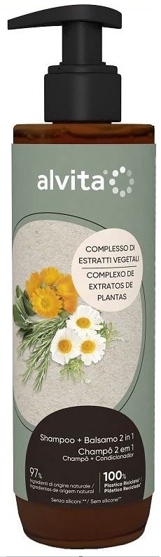 ALVITA SHAMPOO + BALSAMO 2 IN 1 400 ML - farmascienza.it
