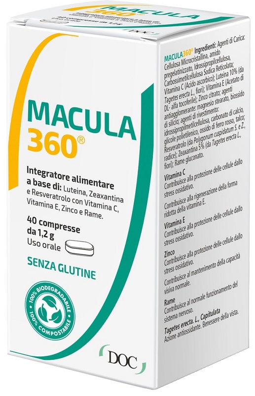 MACULA 360 40 COMPRESSE - farmascienza.it