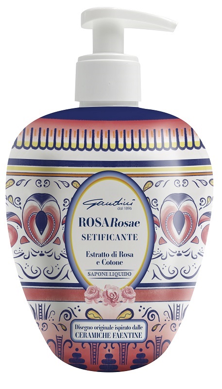 GANDINI SAPONE LIQUIDO FAENZA ROSA 500 ML - farmascienza.it