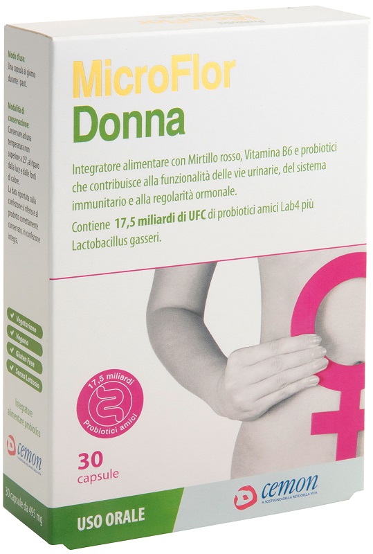 MICROFLOR DONNA 30 CAPSULE - farmascienza.it