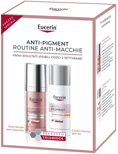 EUCERIN EES ROUTINE PACK AP Q4 2024 1 ANTI PIGMENT DUAL SERUM 30 ML + 1 ANTI PIGMENT CREMA GIORNO SPF30 50 ML - farmascienza.it