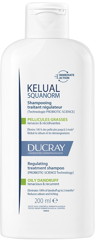 KELUAL SQUANORM SHAMPOO ANTI FORFORA GRASSA 200 ML - farmascienza.it