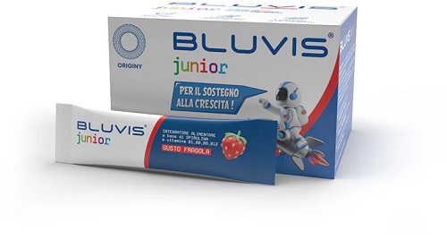 BLUVIS JUNIOR FRAGOLA 20 STICK - farmascienza.it