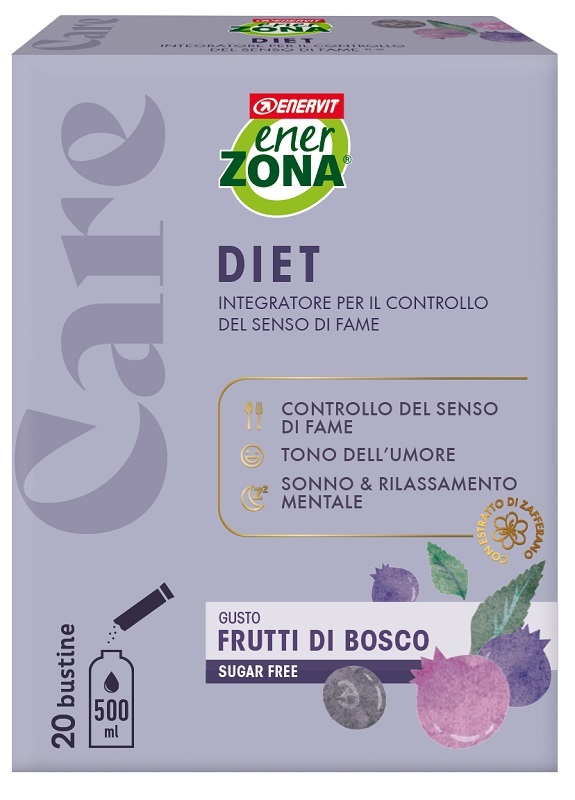 ENERZONA CARE DIET FRUTTI DI BOSCO 20 BUSTINE - farmascienza.it