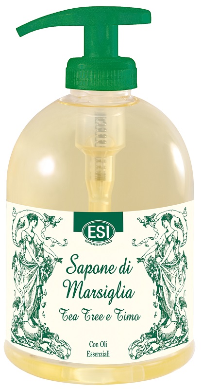 ESI SAPONE MARSIGLIA TEA TREE & TIMO 500 ML - farmascienza.it