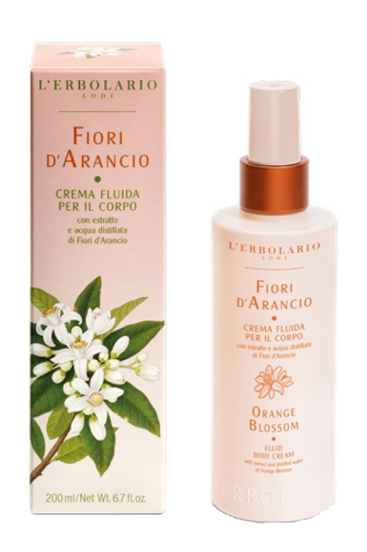 FIORI D'ARANCIO CREMA FLUIDA PER IL CORPO 200 ML EDIZIONE LIMITATA - farmascienza.it